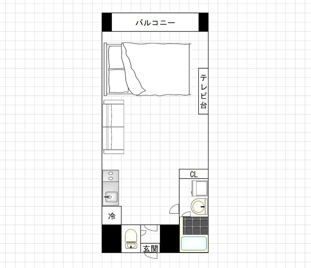 I Cube Kozu Apartment Osaka Dış mekan fotoğraf